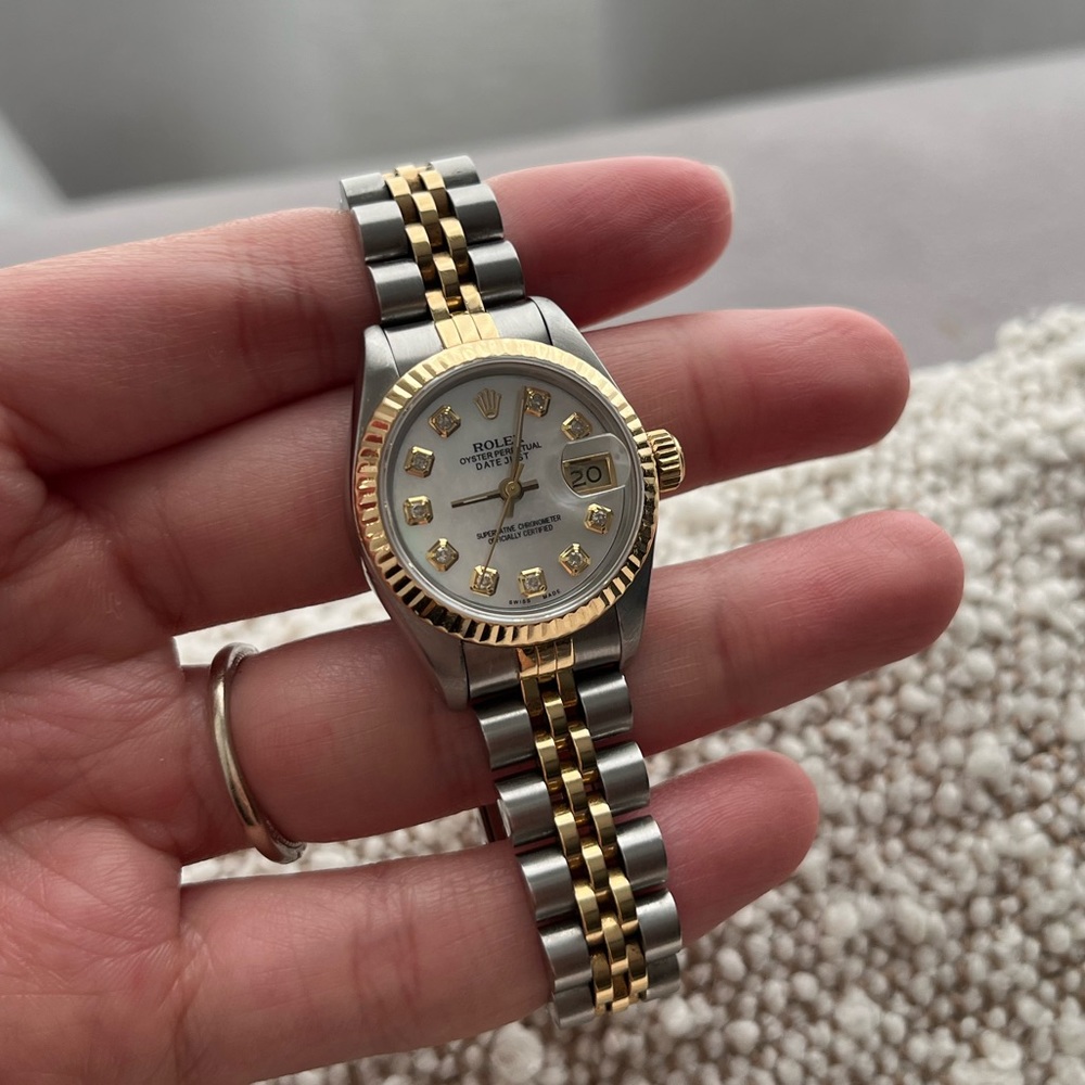 Rolex Ladies Datejust 26mm MOP Diamond